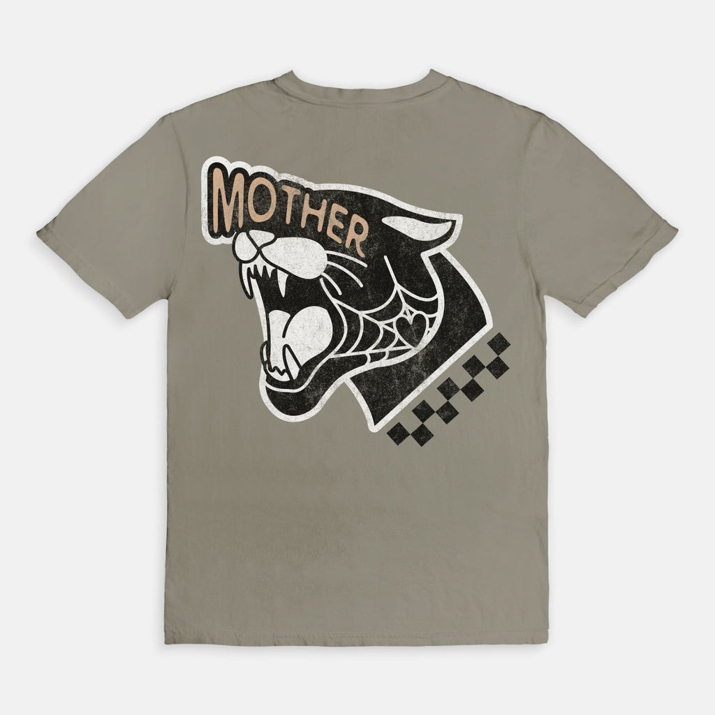 Mama Cat Back Print Tee