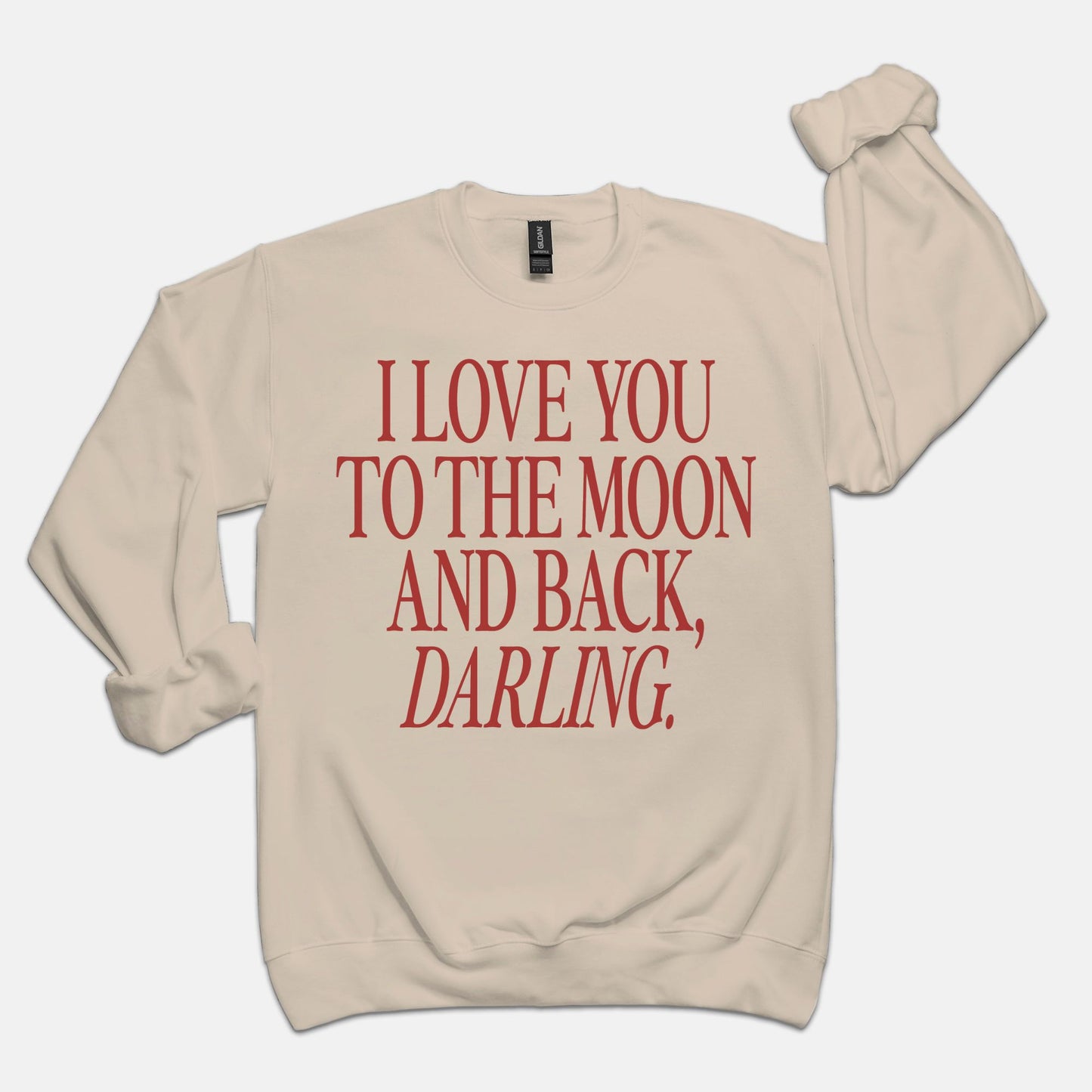 I Love You To The Moon Crewneck