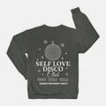 Self Love Disco Club Vintage Wash Crew