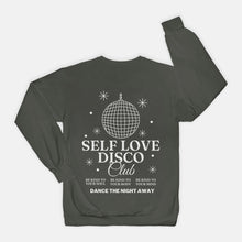 Load image into Gallery viewer, Self Love Disco Club Vintage Wash Crew
