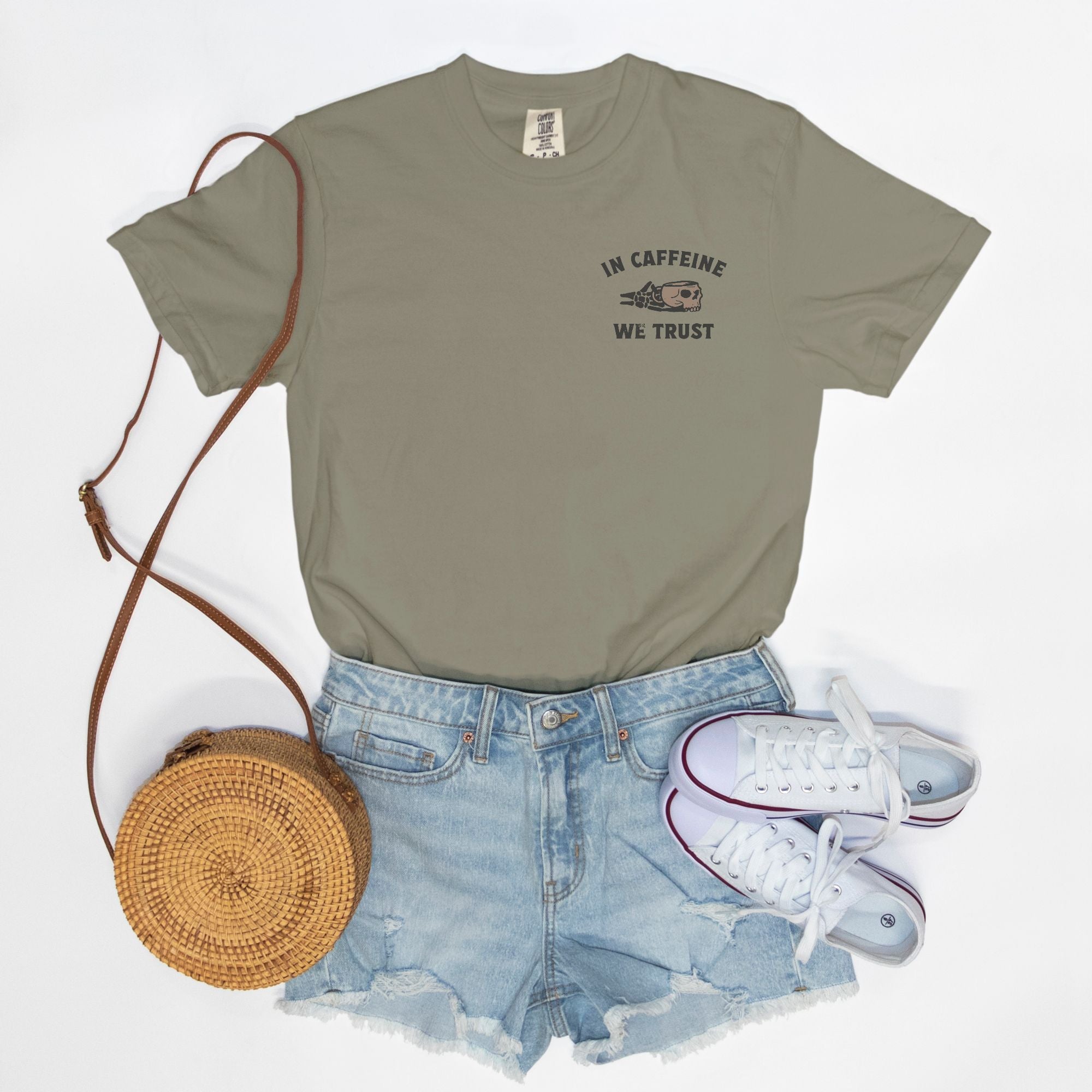 In Caffeine We Trust Tee