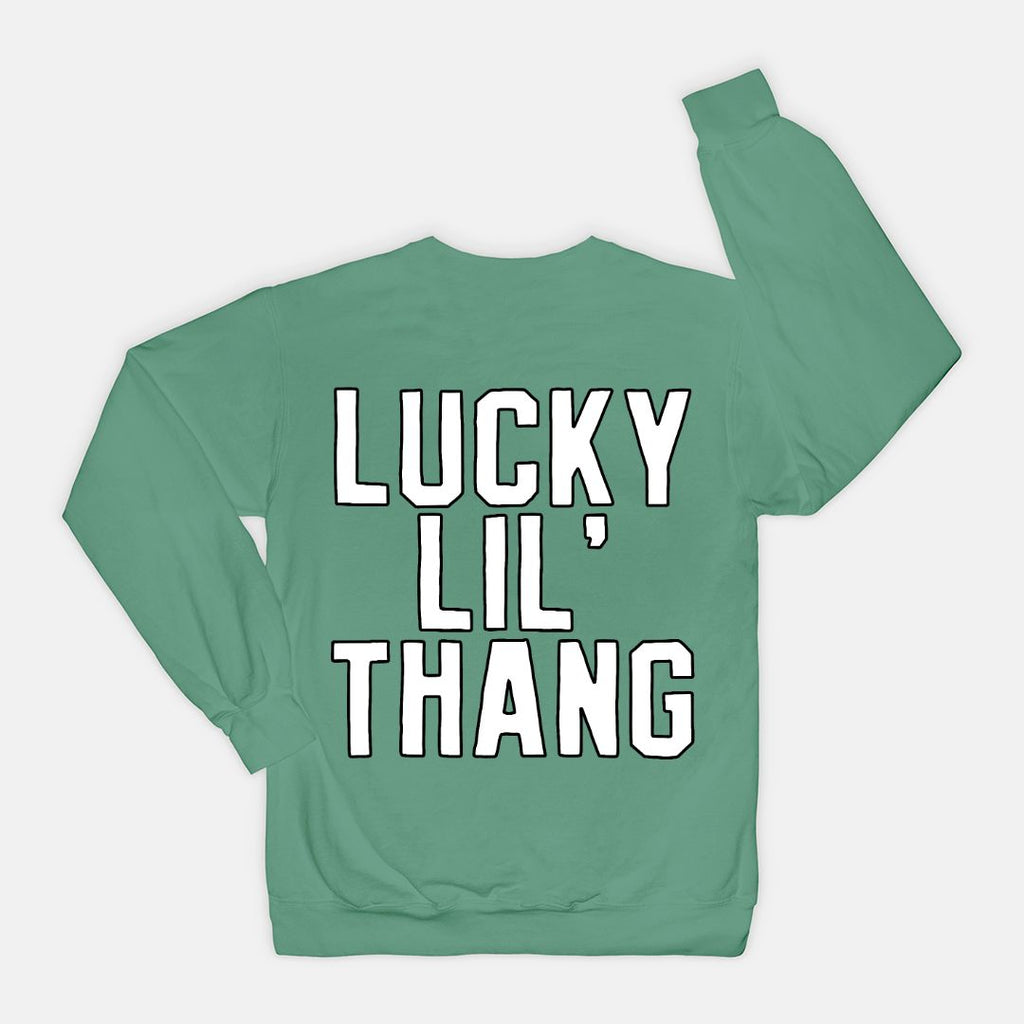 Lucky Lil' Thang Vintage Wash Crew