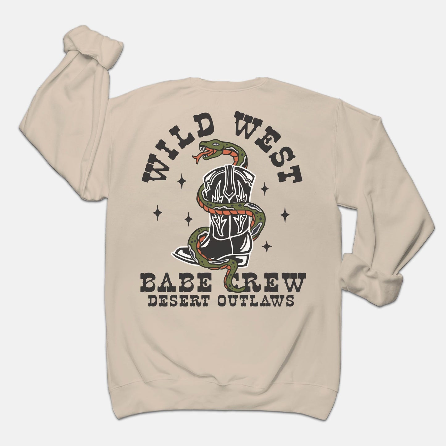 Wild West Babe Crew Sweatshirt