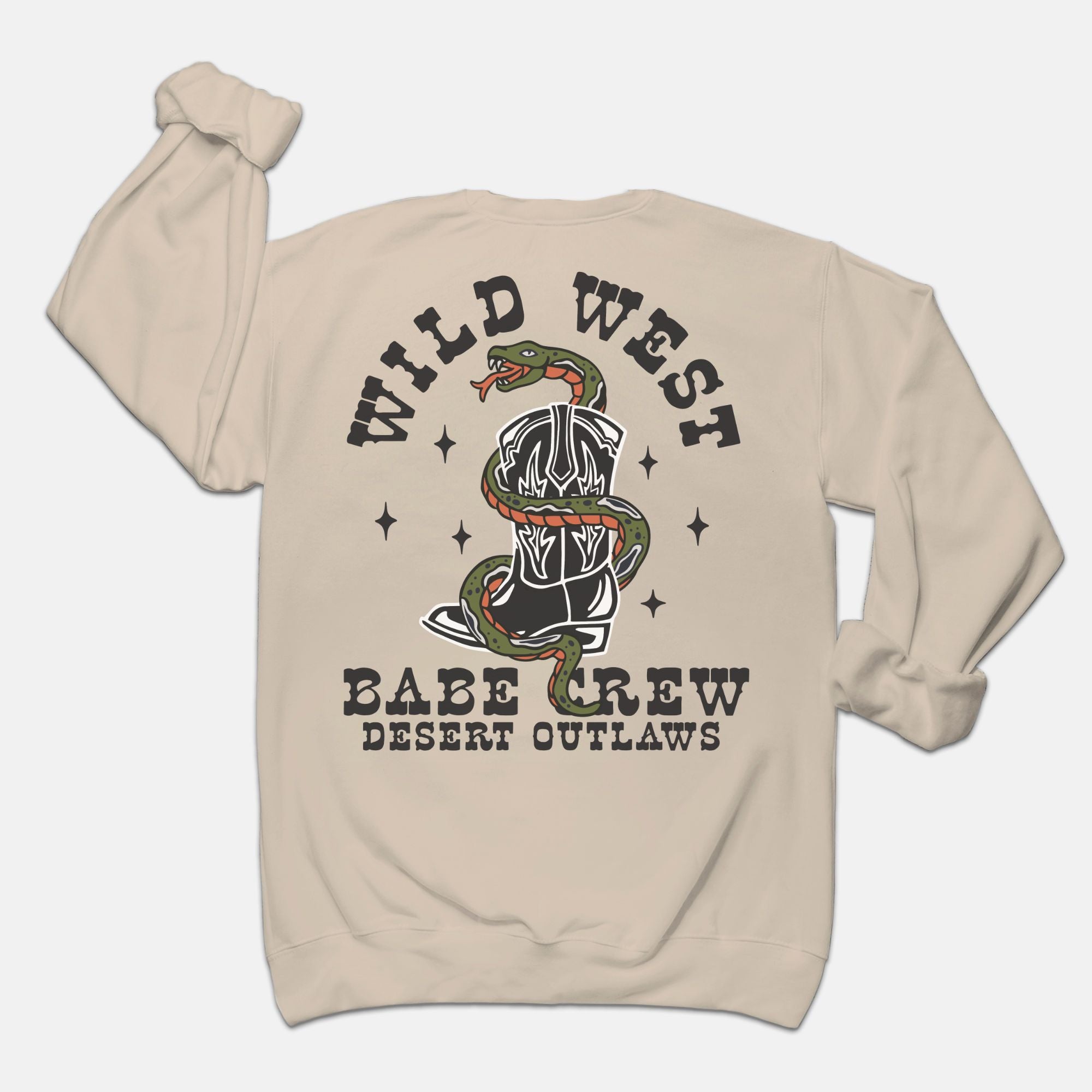 Wild West Babe Crew Sweatshirt