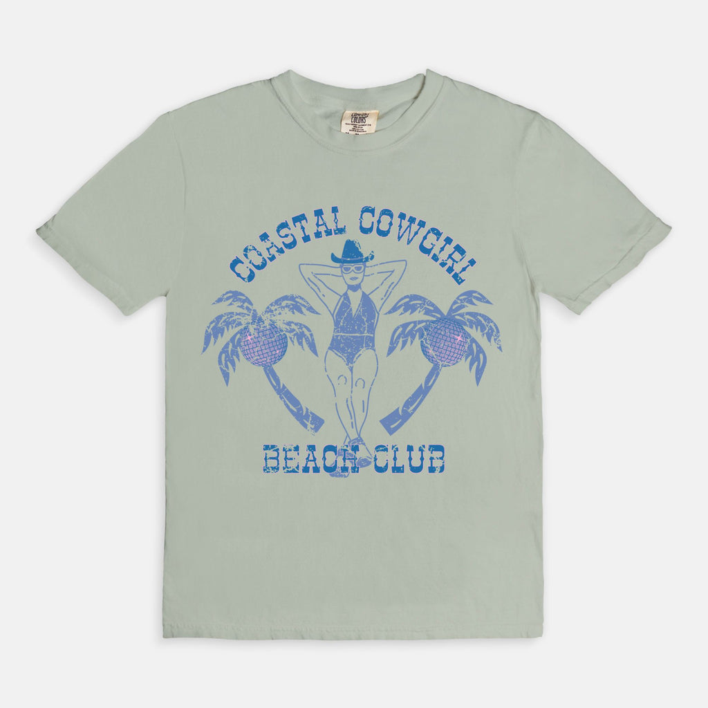 Coastal Cowgirl Beach Club Tee
