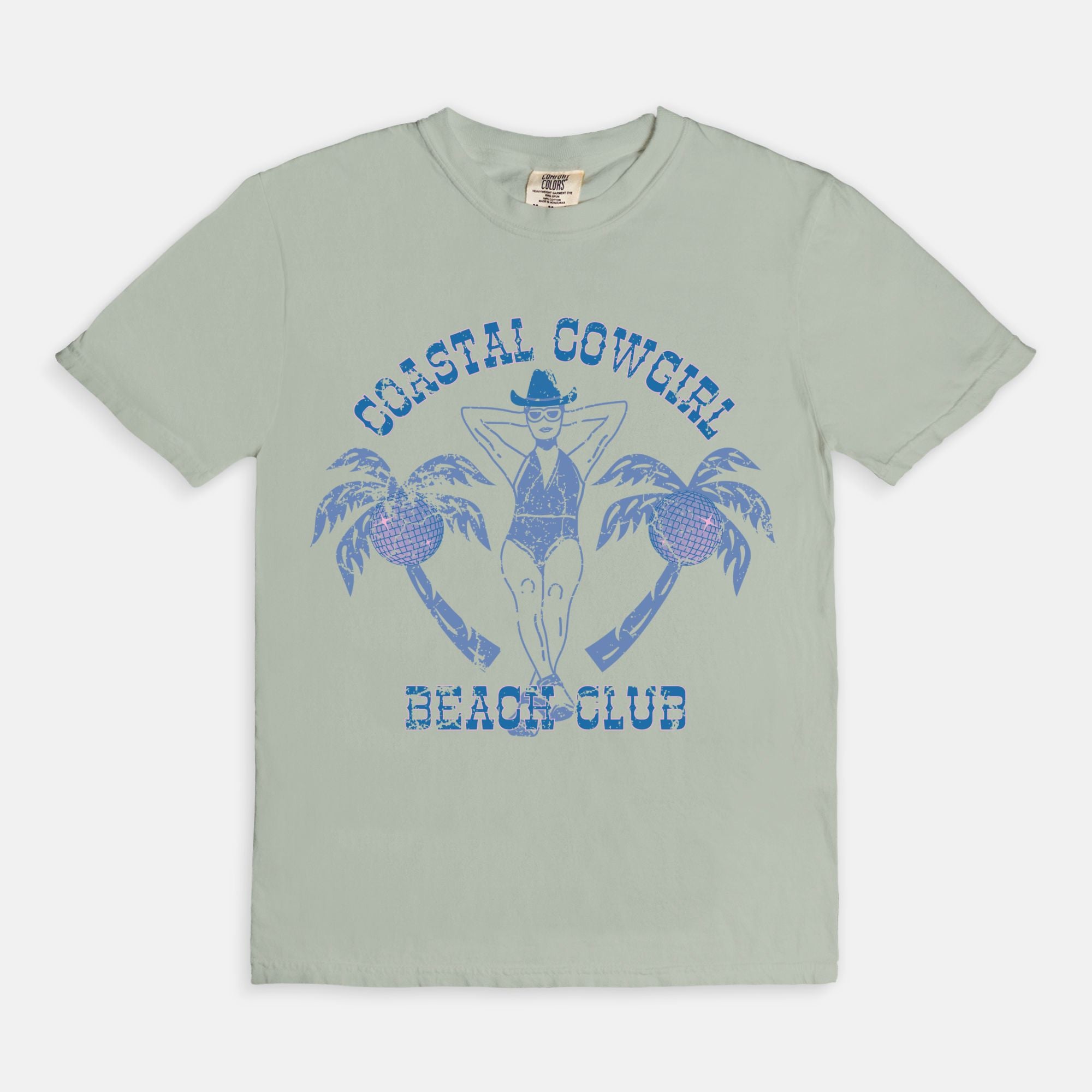 Coastal Cowgirl Beach Club Tee