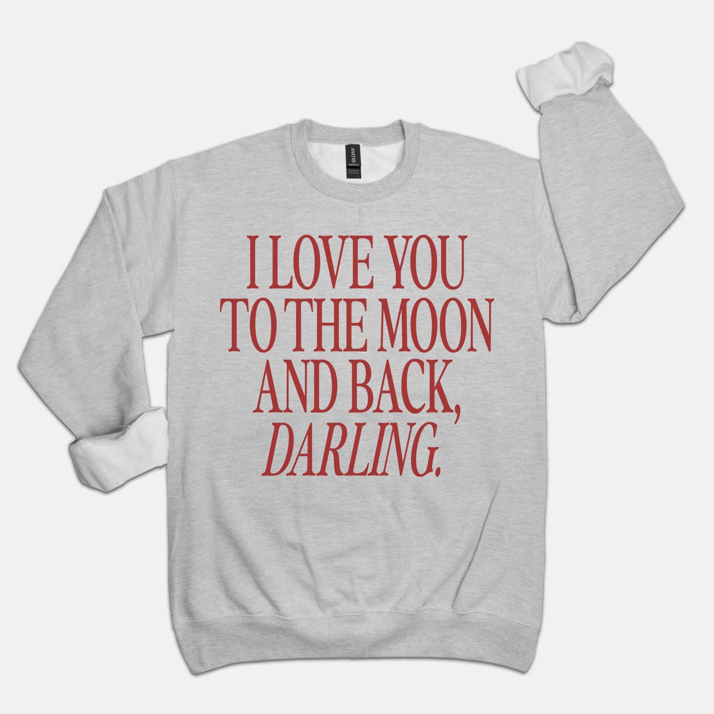 I Love You To The Moon Crewneck