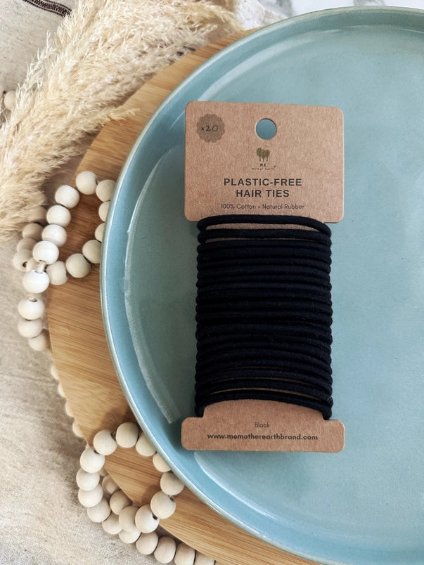 Plastic Free Hair Ties | Zero Waste