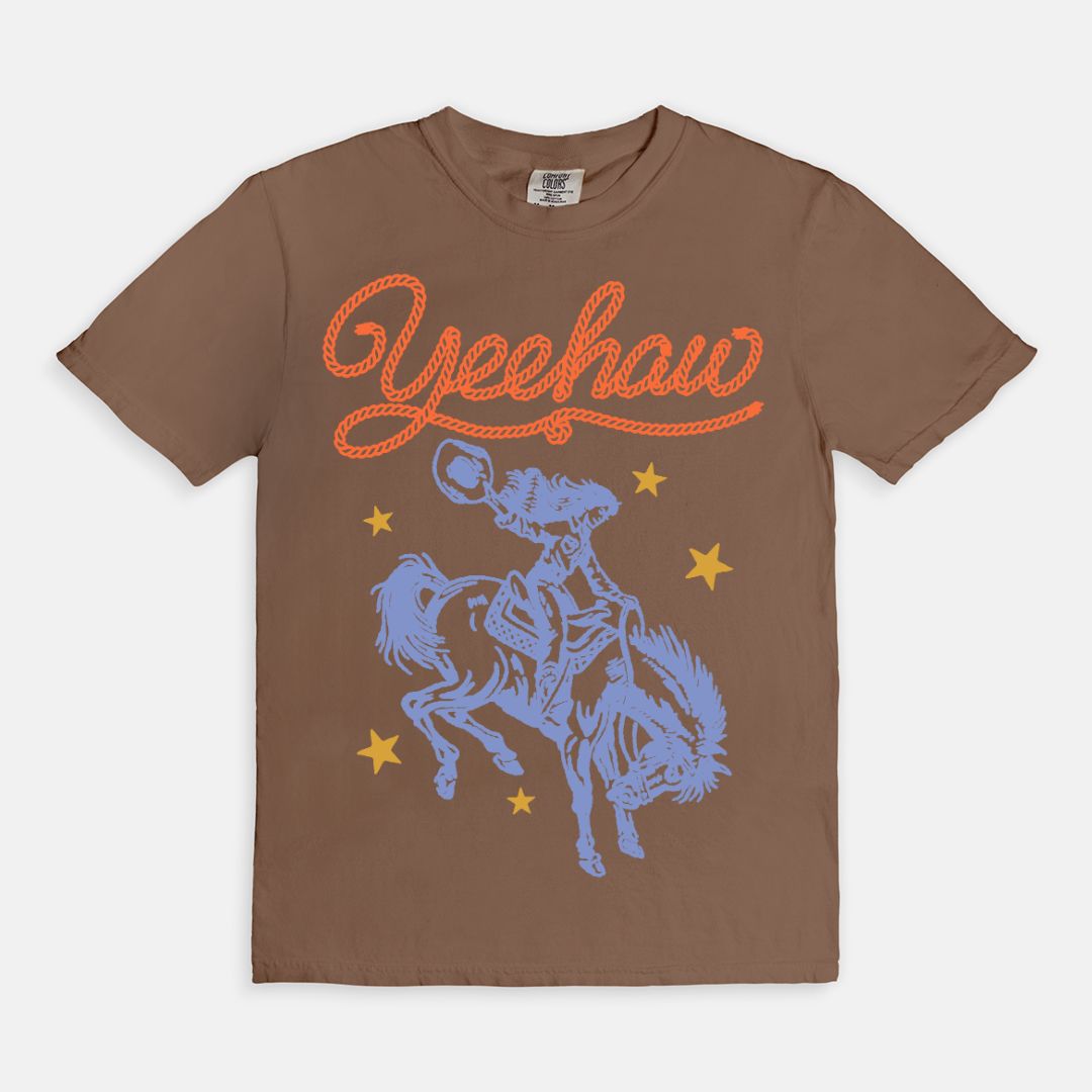 Yeehaw Cowgirl Tee