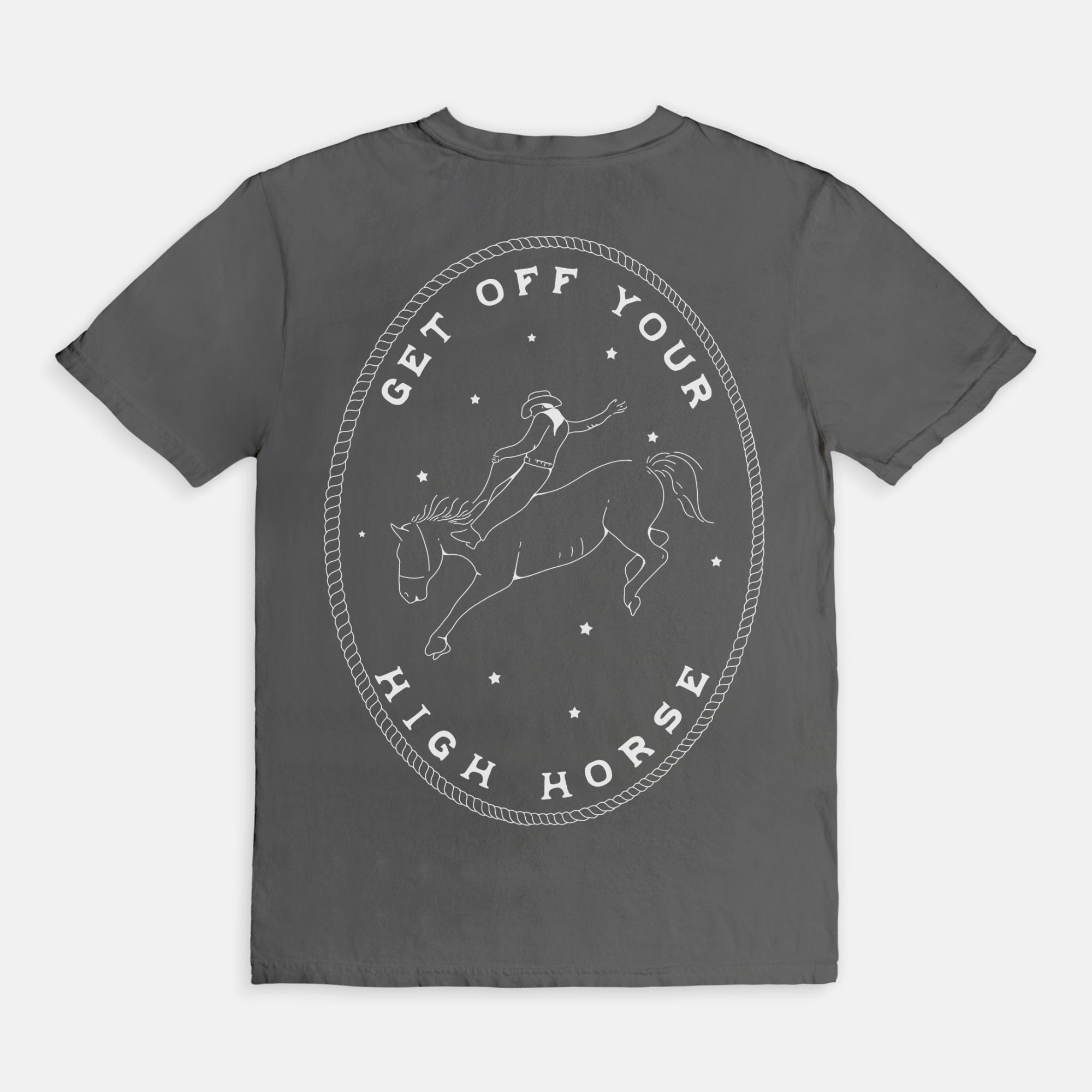 Get Off Your High Horse Tee