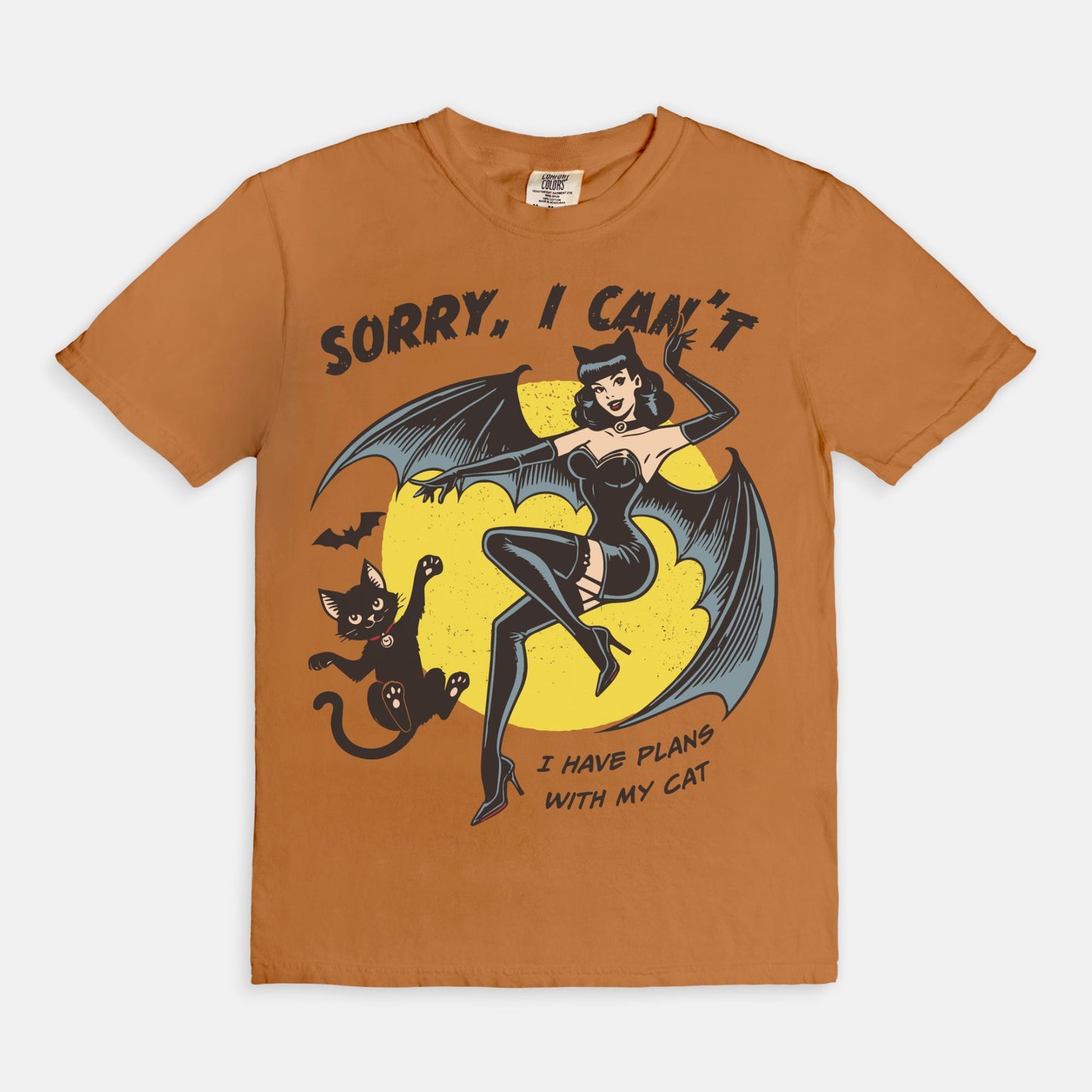 Sorry I Can't I Have Plans Halloween Tee