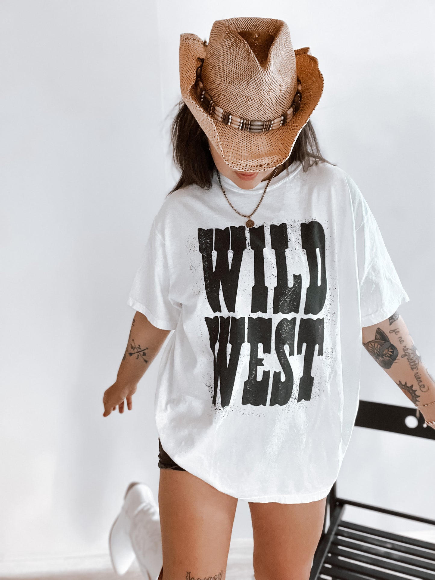 Wild West BW Tee