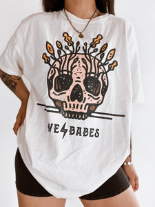 We The Babes Skull Tee