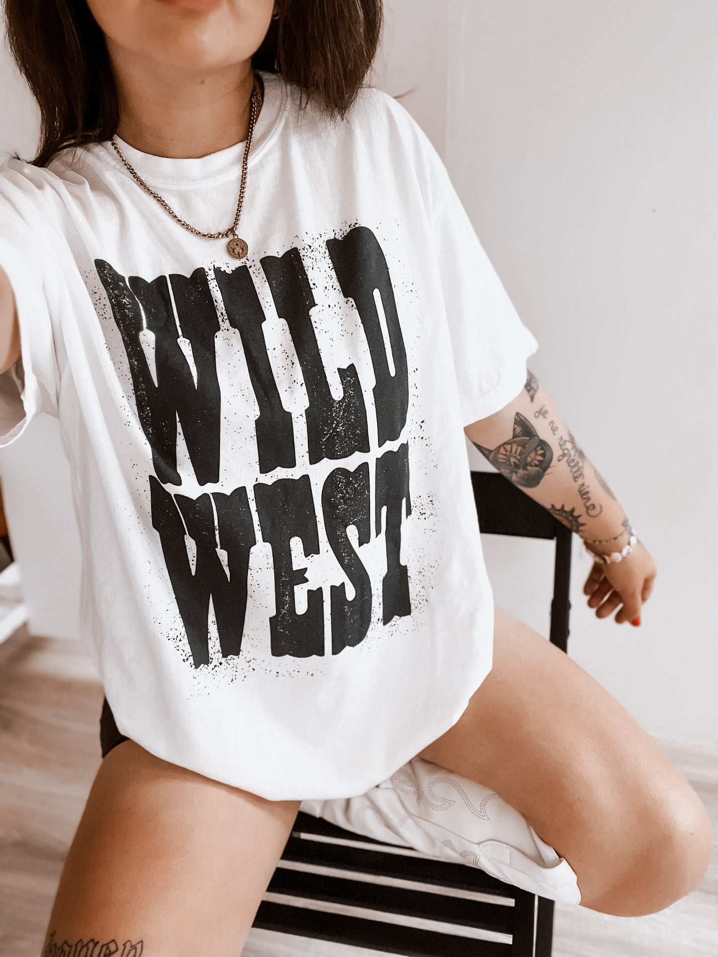 Wild West BW Tee