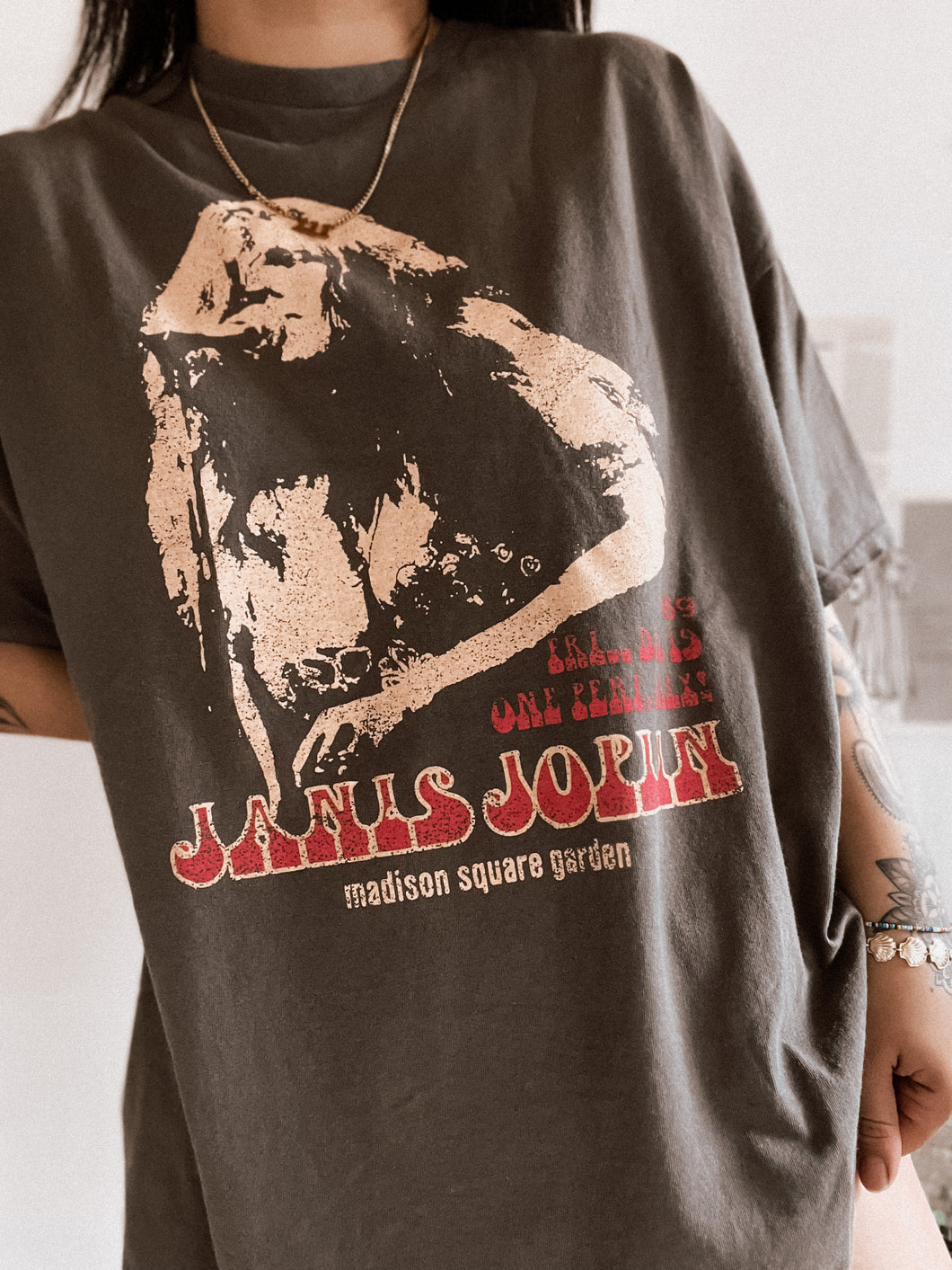 Janis Joplin Band Tee