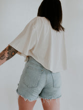 Load image into Gallery viewer, Midwest Drop It Low Crop Tee - Ivory

