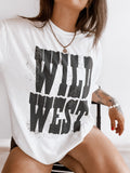 Wild West BW Tee