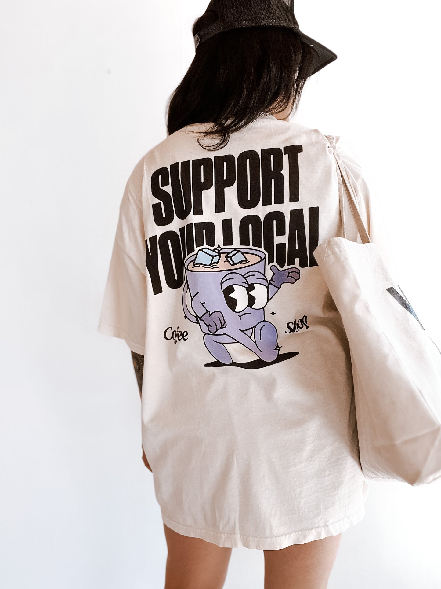 Support Your Local Coffee Shop Tee