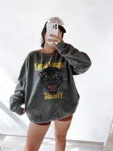 Load image into Gallery viewer, Feral Femme Society Vintage Washed Crew
