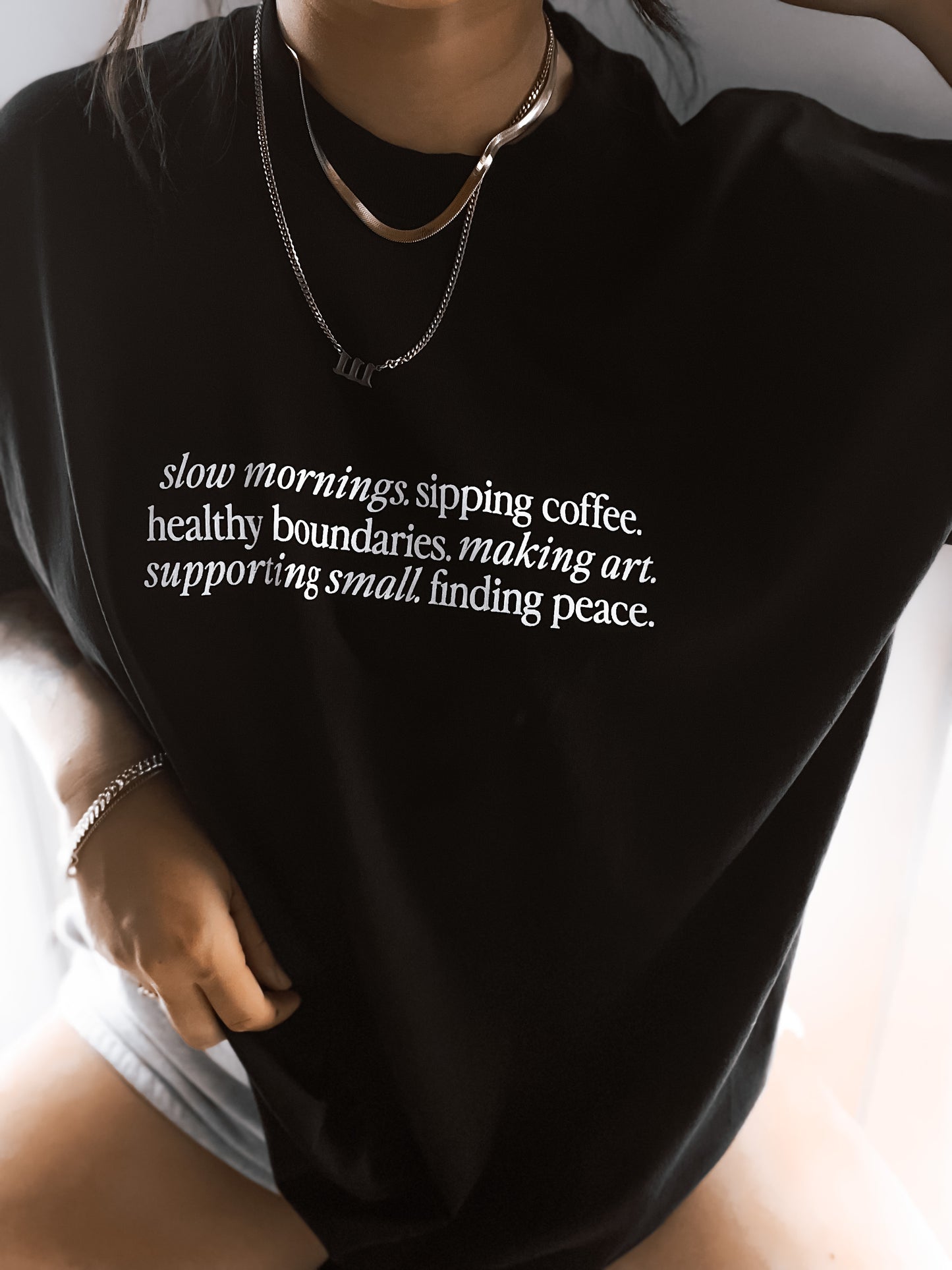 Slow Mornings Tee