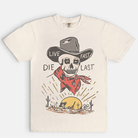 Live Fast Die Last Tee