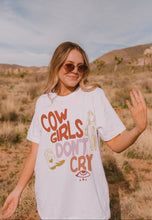 Load image into Gallery viewer, Cowgirls Don&#39;t Cry Tee
