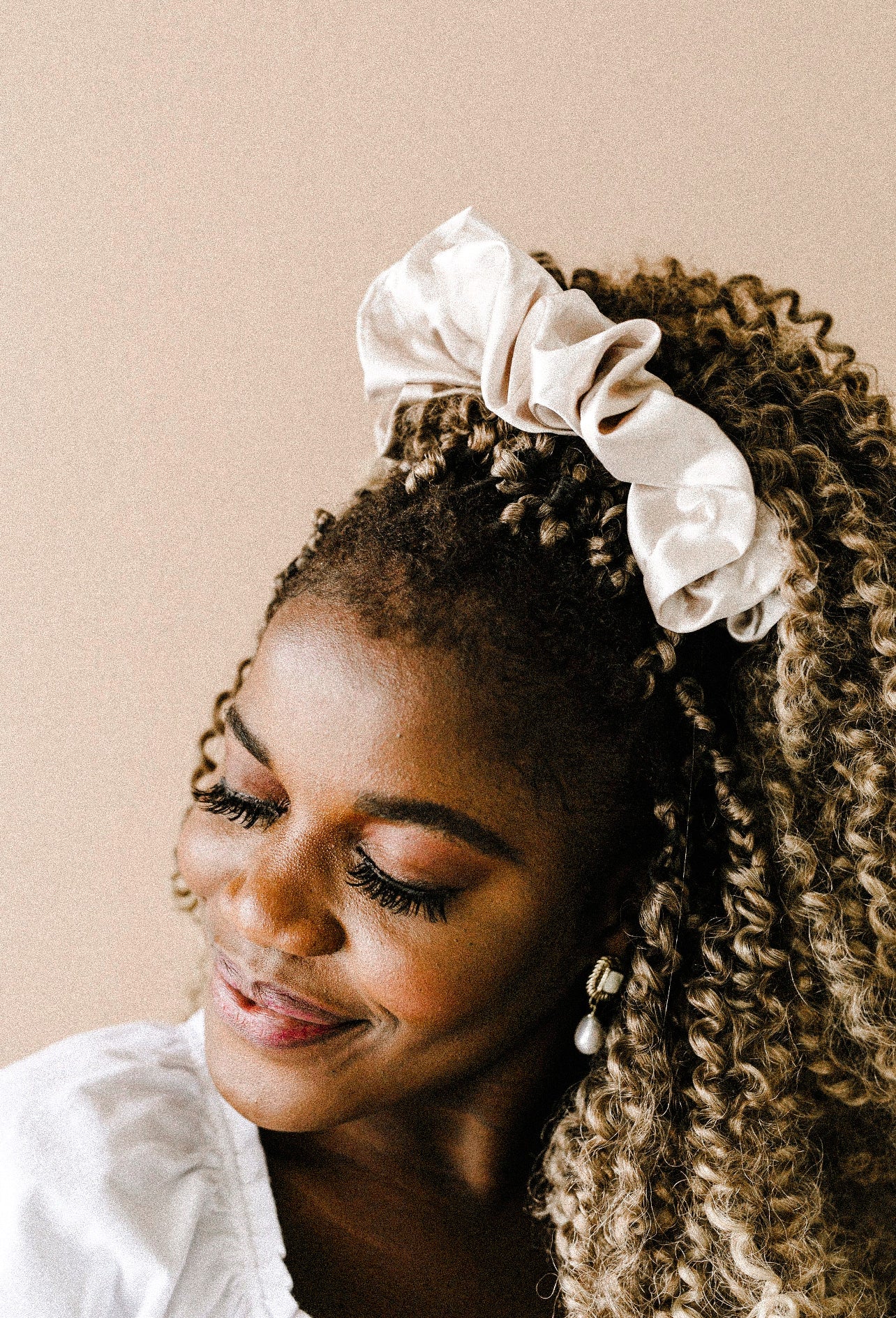 Jumbo Satin Scrunchie