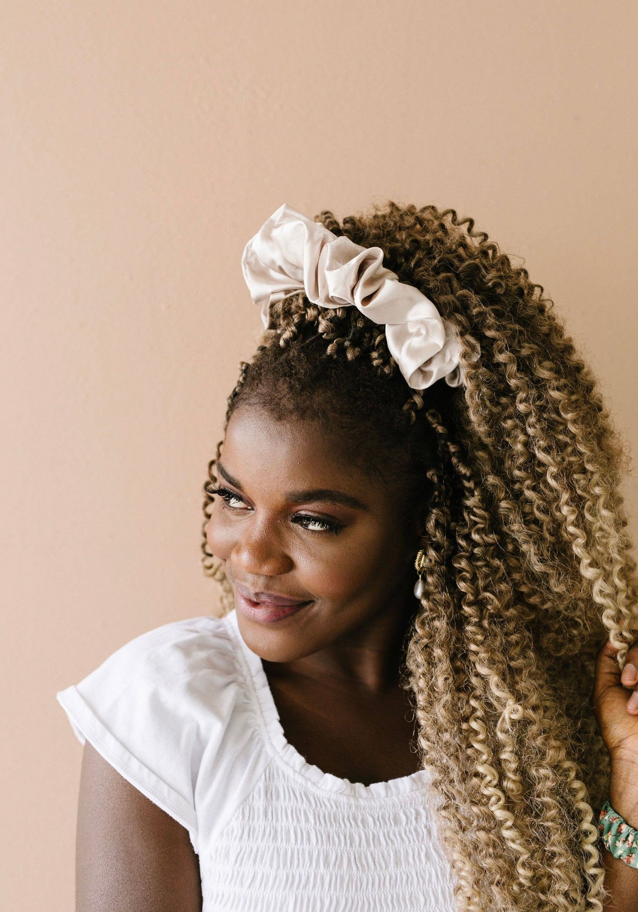 Jumbo Satin Scrunchie
